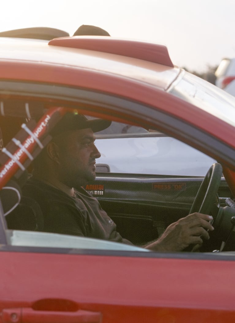 Rallying Car Photograph